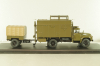 СКП-11(130) Стартовый командный пункт на шасси Зил-130 с прицепом 1962, хаки, военный, SSM7069, SSM 1:43