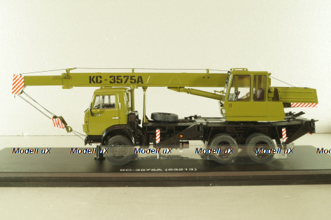 КС-3575А (53213) Автокран на шасси Камаз-53213, хаки, SSM1508, SSM 1:43