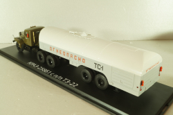 Краз-258Б1 с п/прицепом топливозаправщиком ТЗ-22, хаки/серый, SSM7071, SSM 1:43