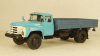 Зил-8Э130Г опытный дизельный голубой, Алник 1:43