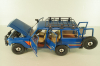 Toyota Land Cruiser 60 1981, blue, w/roof rack + (08956XBL), KYO8956XL, Kyosho 1:18