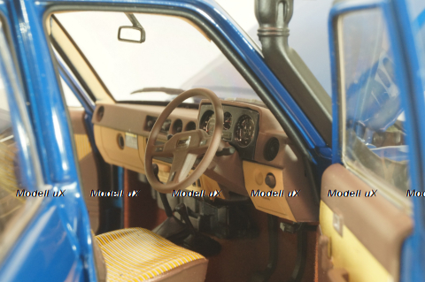 Toyota Land Cruiser 60 1981, blue, w/roof rack + (08956XBL), KYO8956XL, Kyosho 1:18