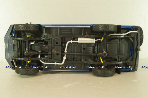 Toyota Land Cruiser 60 1981, blue, w/roof rack + (08956XBL), KYO8956XL, Kyosho 1:18