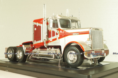 Freightliner FLC 120 64 T 1977, red/silver, TR200, IXO 1:43
