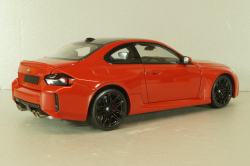 BMW M2 (G87) 2023, red metallic 110023120, Minichamps 1:18