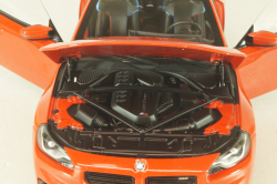 BMW M2 (G87) 2023, red metallic 110023120, Minichamps 1:18