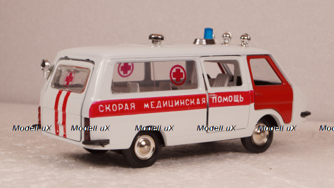 РАФ 2203 Медицинский, Агат 1:43 