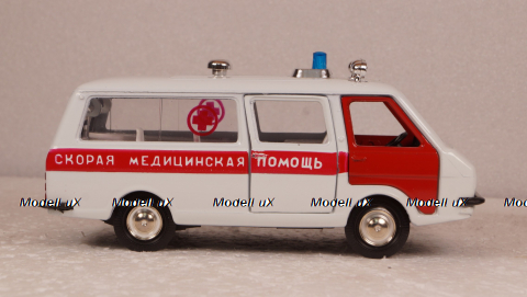 РАФ 2203 Медицинский, Агат 1:43 