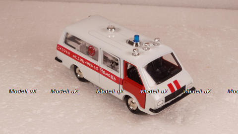 РАФ 2203 Медицинский, Агат 1:43 