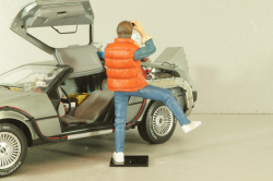 Marty McFly from movie Back to the future, figure, 2711F, Sun Star 1:18
