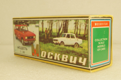 Москвич-427, красная, январь 89г., Тантал/Радон 1:43