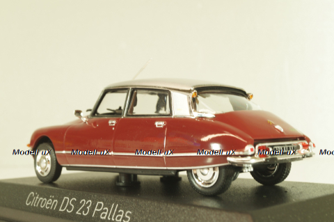 Citroen DS 23 Pallas 1972, red/silver, 158078, Norev 1:43