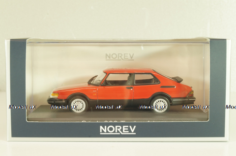 Saab 900 Turbo 1992, red, 810035, Norev 1:43