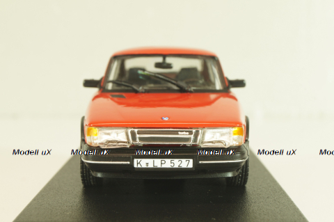 Saab 900 Turbo 1992, red, 810035, Norev 1:43