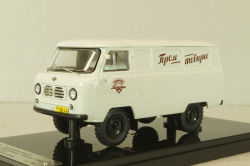 Уаз-450, ранний, с обратным открыванием дверей, 1958г., 145031, DiP Models 1:43