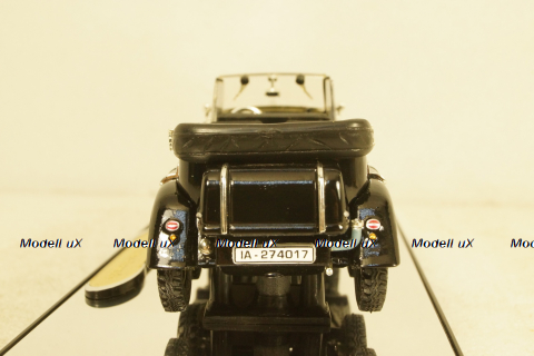 Mercedes G4 Cabrio 1938 black, PM43711, Signature Models 1:43