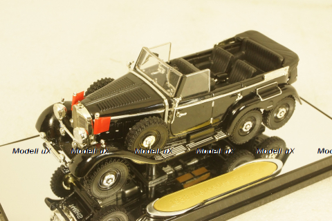 Mercedes G4 Cabrio 1938 black, PM43711, Signature Models 1:43