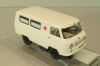 Уаз-450А, Скорая Медицинская Помощь (интерьер гражданской скорой) 1960 г, 145023, DiP Models 1:43