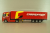 DAF XG with semi-trailer "Carpentier" 2008, red, 117898, Eligor 1:43 