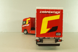 DAF XG with semi-trailer "Carpentier" 2008, red, 117898, Eligor 1:43 