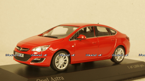 Opel Astra 2012 red, Minichamps 1:43