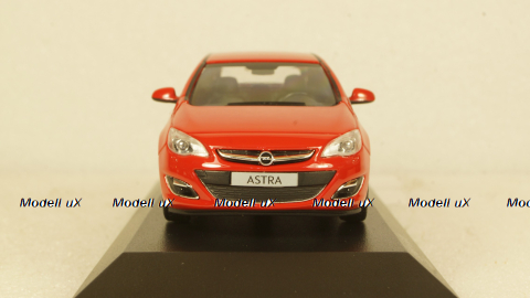 Opel Astra 2012 red, Minichamps 1:43