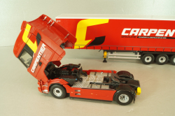 DAF XG with semi-trailer "Carpentier" 2008, red, 117898, Eligor 1:43 