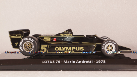 Lotus 79 Mario Andretti 1978, LE GRANDI FORMULA 1 №11, 1:24