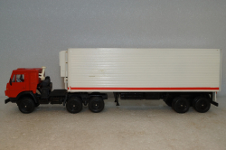 Камаз-5410 с полуприцепом с рефрижератором, Арек 1:43