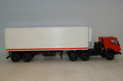 Камаз-5410 с полуприцепом с рефрижератором, Арек 1:43