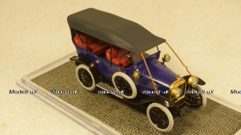 Руссо-Балт К12-20 VIII серии (1913), синий, Студия Колесо 1:43