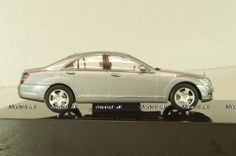 Mercedes S 500 (W221) 2006, grey, B66962221, Autoart 1:43