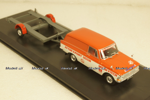 Москвич-433 с лафетом для перевозки автомобиля, TruckTyr 1:43