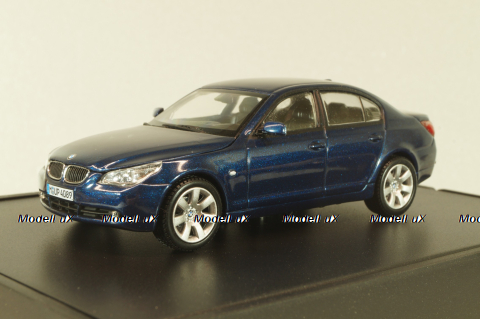 BMW 545i (E60) 2003, dark blue, 03501S, Kyosho 1:43