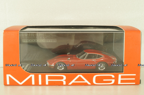 Toyota 2000GT 1967, red 8331, HPI 1:43