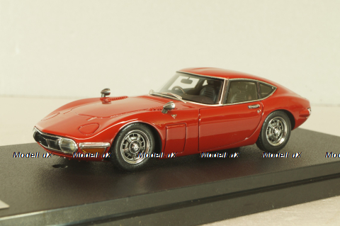 Toyota 2000GT 1967, red 8331, HPI 1:43