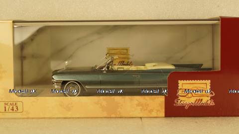 Cadillac Series 62 Convertible Open roof 1962, STM62301, Stamp models 1:43 