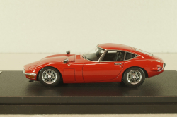 Toyota 2000GT 1967, red 8331, HPI 1:43