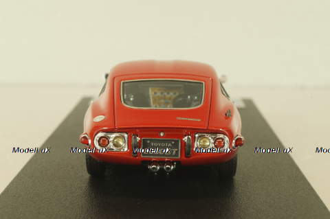 Toyota 2000GT 1967, red 8331, HPI 1:43