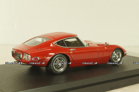 Toyota 2000GT 1967, red 8331, HPI 1:43