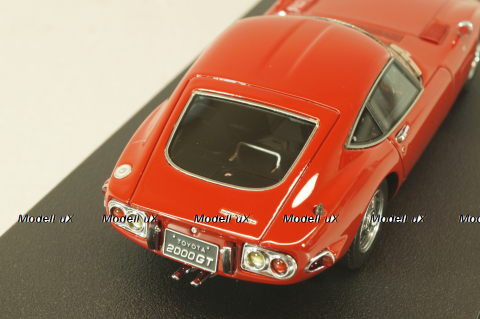 Toyota 2000GT 1967, red 8331, HPI 1:43