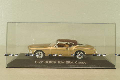 Buick Riviera Coupe 1972, gold/brown, PRD070, Premium X 1:43