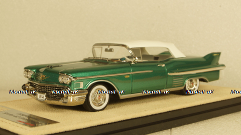 Cadillac Series 62 Convertible Open roof 1958, STM58301, Stamp models 1:43 