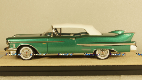 Cadillac Series 62 Convertible Open roof 1958, STM58301, Stamp models 1:43 