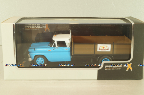 Chevrolet C30 Truck, 1961, light blue, PRD217, Premium X 1:43