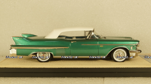 Cadillac Series 62 Convertible Open roof 1958, STM58301, Stamp models 1:43 