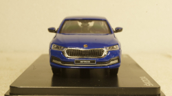 Skoda Octavia IV, blue, Abrex 1:43