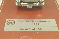 Ford Fairlane Sunliner 1955, green, GIM035b, GIM 1:43