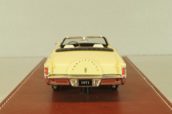 Lincoln Continental Mark III Convertible 1971, yellow, GIM011B, GIM 1:43