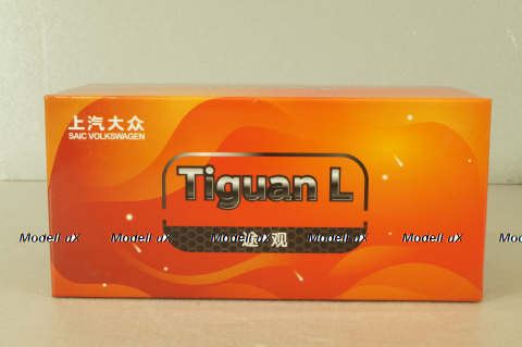 Volkswagen 4 car set, Tiguan L/Teramont/Tharu/T-Cross, Paudi 1:43